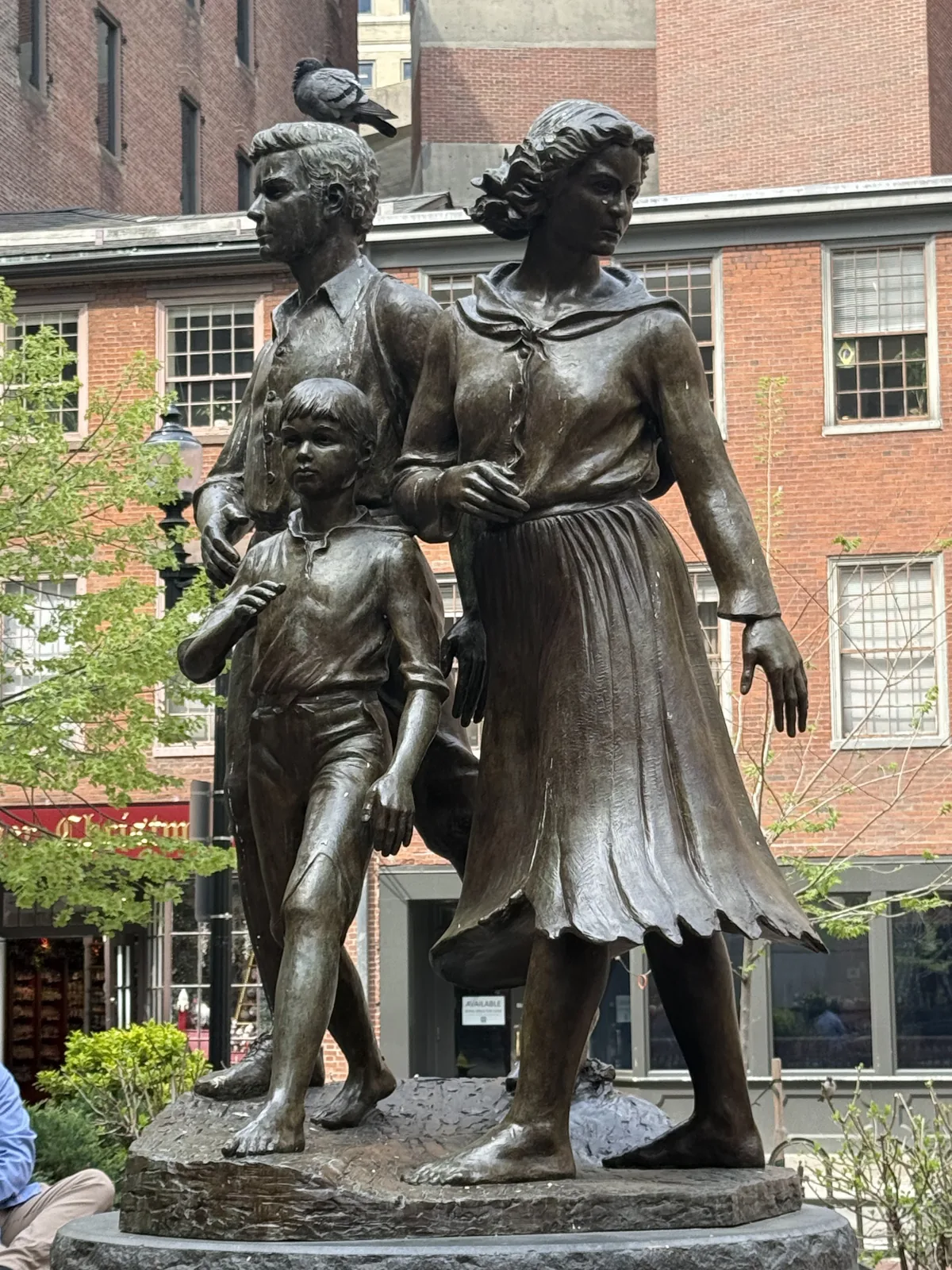 Stone archway inside a medieval ruin