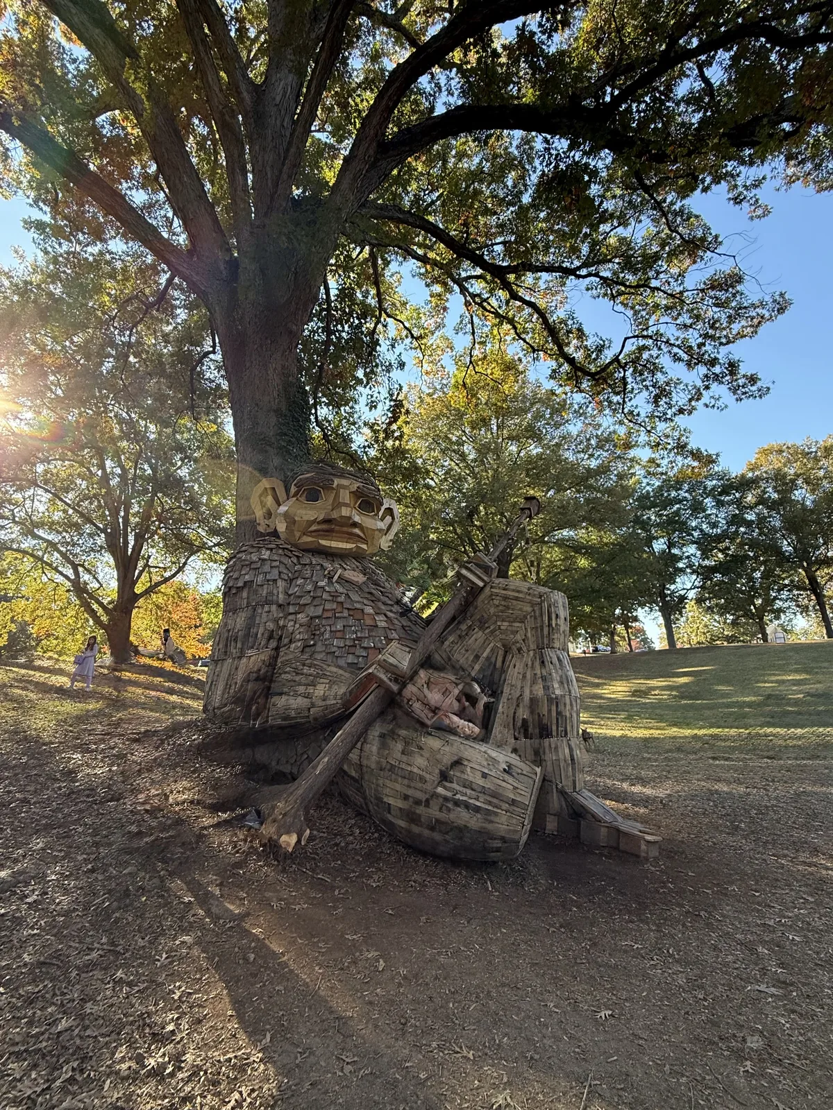City skyline against a clear blue sky