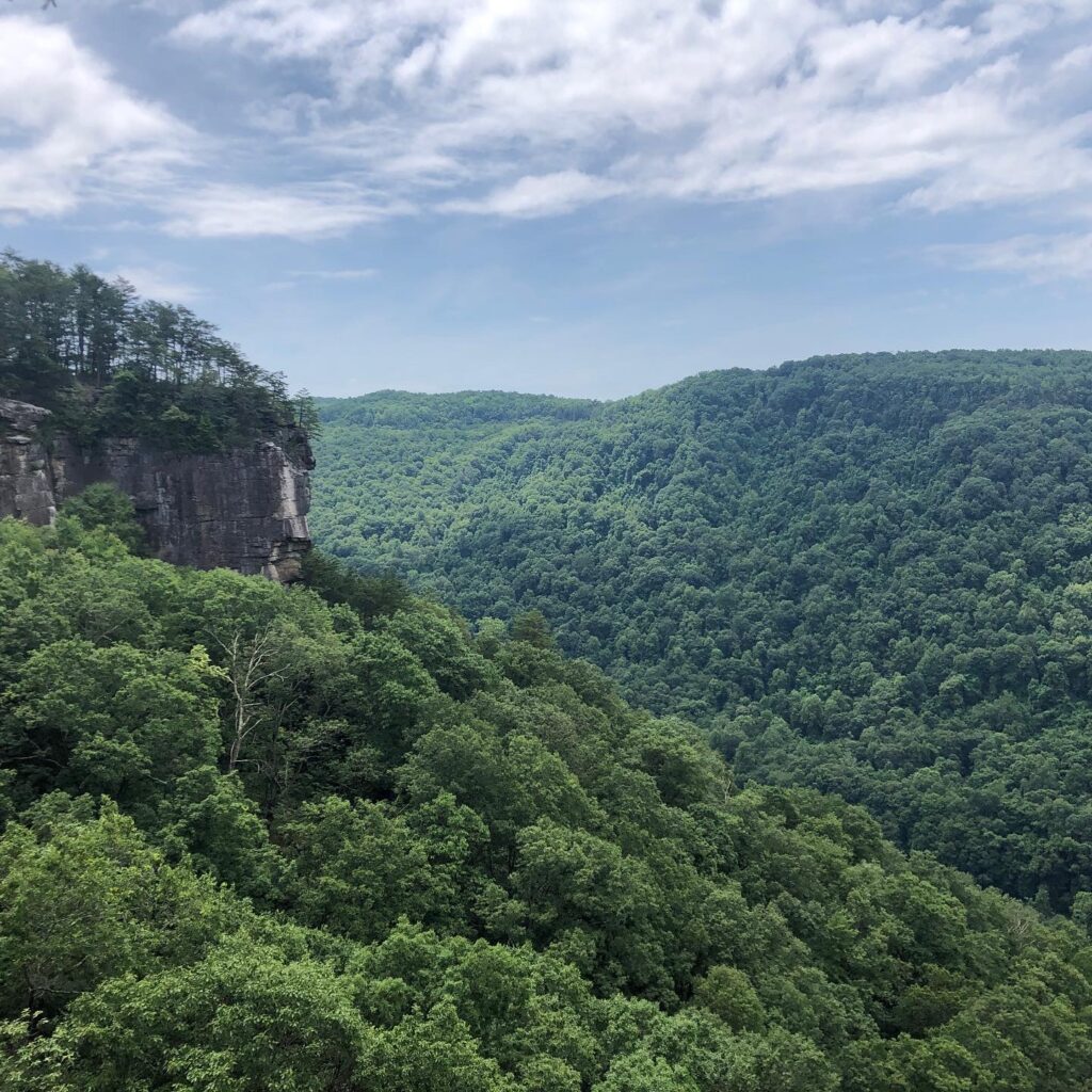 Endless Wall Trail at New River Gorge National Park